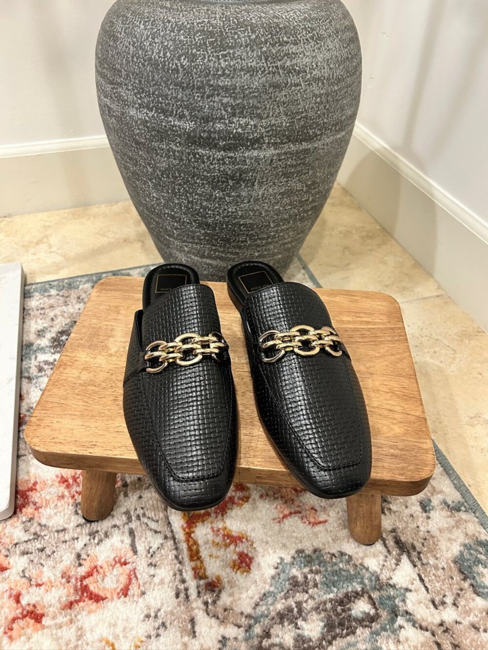 Dolce Vita Black Loafers